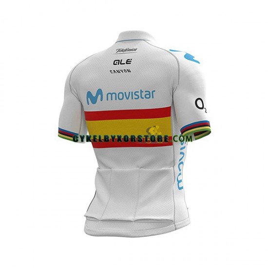 Herr Cykeltröjor Kortärmad 2020 Movistar Team N004
