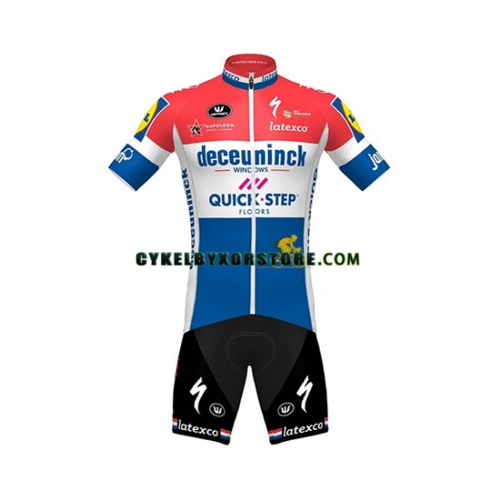 Herr Cykeltröjor och Bib Cykelshorts 2020 Quick-Step Floors N001