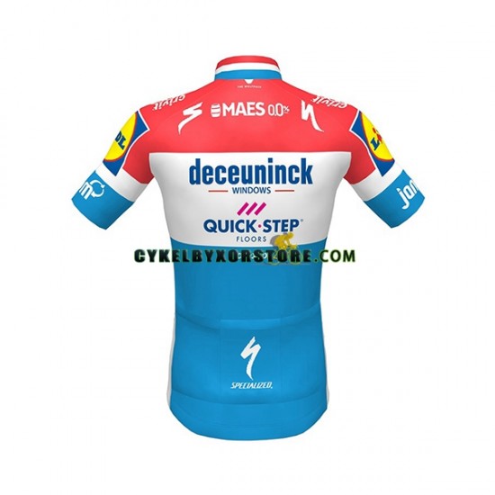 Herr Cykeltröjor och Bib Cykelshorts 2020 Quick-Step Floors N002