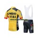 Herr Cykeltröjor och Bib Cykelshorts 2020 Team Jumbo-Visma N001