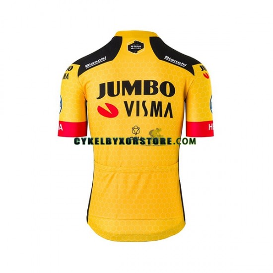 Herr Cykeltröjor och Bib Cykelshorts 2020 Team Jumbo-Visma N001