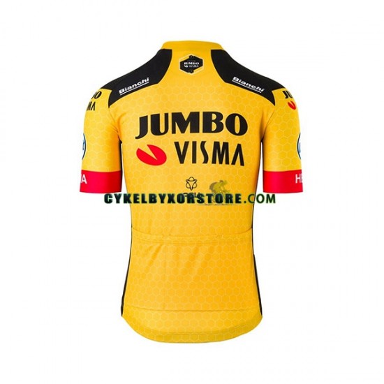 Herr Cykeltröjor Kortärmad 2020 Team Jumbo-Visma N001