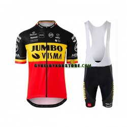 Herr Cykeltröjor och Bib Cykelshorts 2020 Team Jumbo-Visma N002