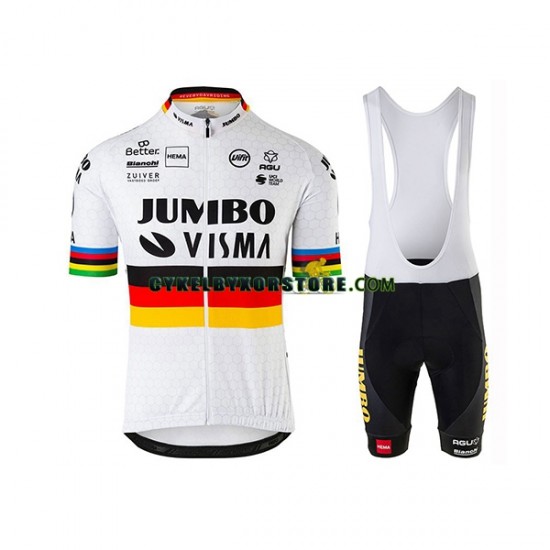 Herr Cykeltröjor och Bib Cykelshorts 2020 Team Jumbo-Visma N003