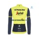 Herr Cykeltröjor Långärmad och Bib Cykeltights Vinter Thermal Fleece 2020 Trek Segafredo N002