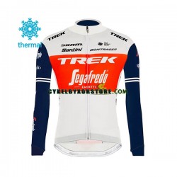 Herr Cykeltröjor Vinter Thermal Fleece 2020 Trek-Segafredo N001