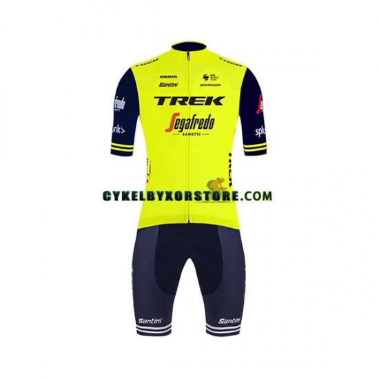 Herr Cykeltröjor och Bib Cykelshorts 2020 Trek-Segafredo N002