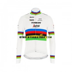 Herr Cykeltröjor Långärmad 2020 Trek-Segafredo UCI World Champion N001