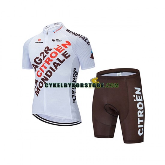 Barn Cykeltröjor och Cykelshorts 2021 AG2R Citroen Team N001