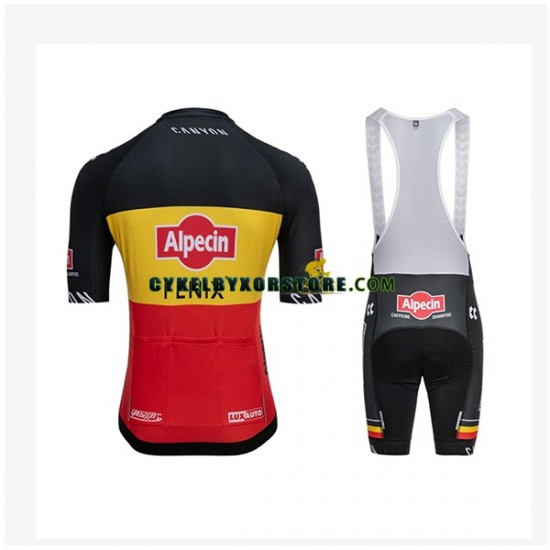 Herr Cykeltröjor och Bib Cykelshorts 2021 Alpecin-Fenix N001