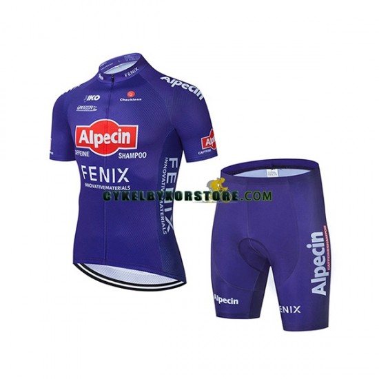 Barn Cykeltröjor och Cykelshorts 2021 Alpecin-Fenix N001