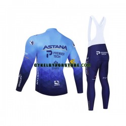 Herr Cykeltröjor Långärmad och Bib Cykeltights 2021 Astana-Premier Tech N001
