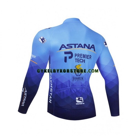 Herr Cykeltröjor Långärmad 2021 Astana-Premier Tech N001