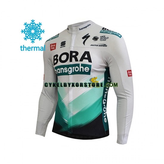 Herr Cykeltröjor Vinter Thermal Fleece 2021 BORA-hansgrohe N001