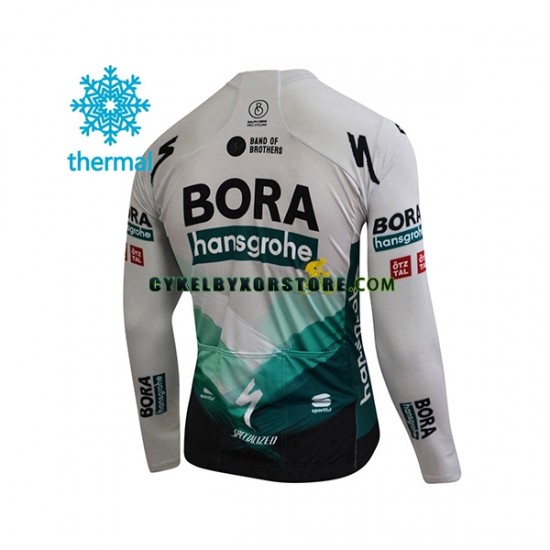 Herr Cykeltröjor Vinter Thermal Fleece 2021 BORA-hansgrohe N001