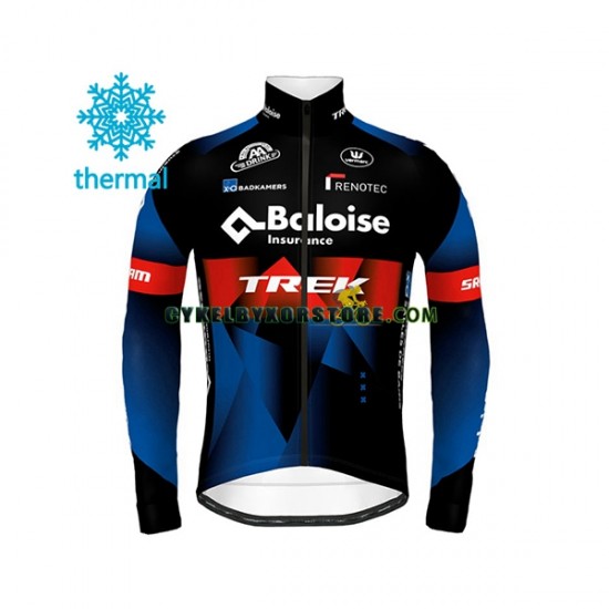 Herr Cykeltröjor Vinter Thermal Fleece 2021 Baloise-Trek Lions N001