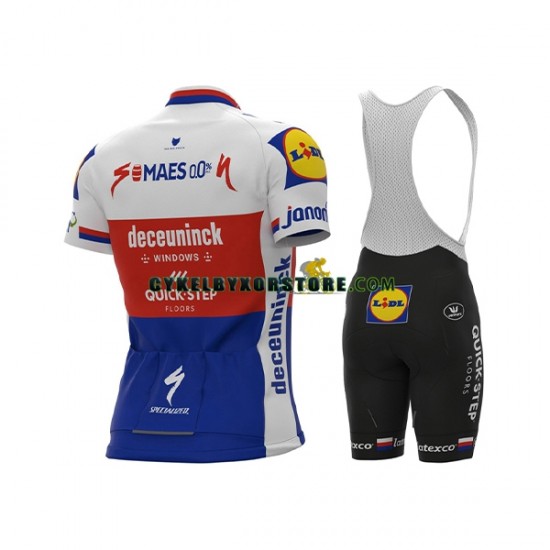 Herr Cykeltröjor och Bib Cykelshorts 2021 Deceuninck-Quick-Step N008