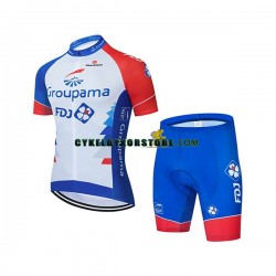 Barn Cykeltröjor och Cykelshorts 2021 Groupama-FDJ N002
