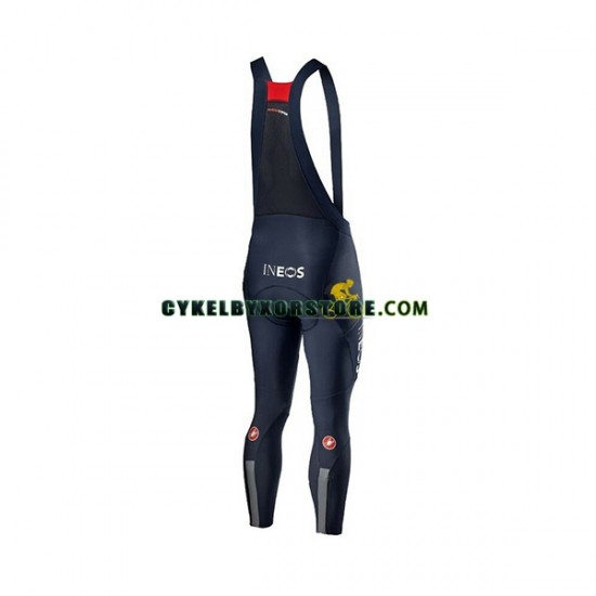 Herr Långa cykelbyxor med hängslen 2021 Ineos Grenadiers N001
