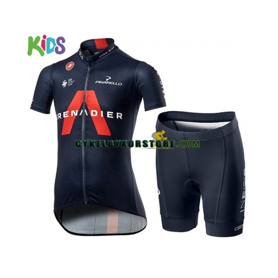 Barn Cykeltröjor och Cykelshorts 2021 Ineos Grenadiers N001
