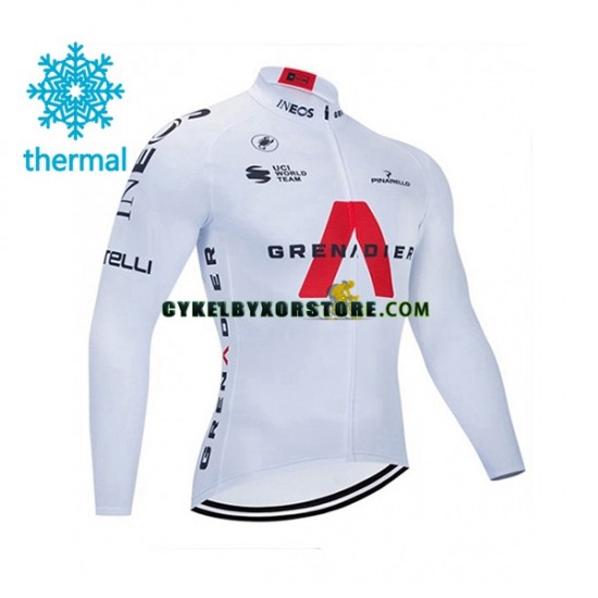 Herr Cykeltröjor Vinter Thermal Fleece 2021 Ineos Grenadiers N004