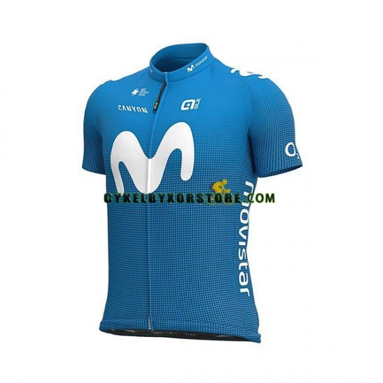 Herr Cykeltröjor och Bib Cykelshorts 2021 Movistar Team N001