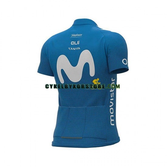 Herr Cykeltröjor och Bib Cykelshorts 2021 Movistar Team N001