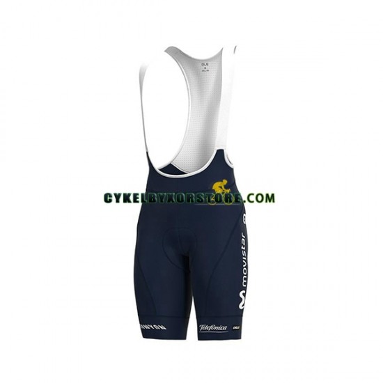Herr Cykeltröjor och Bib Cykelshorts 2021 Movistar Team N001