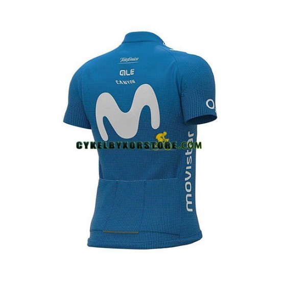 Herr Cykeltröjor Kortärmad 2021 Movistar Team N001