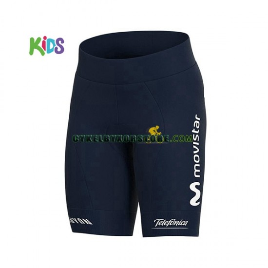 Barn Cykeltröjor och Cykelshorts 2021 Movistar Team N001