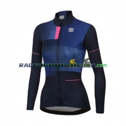 Dam Cykeltröjor Långärmad och Cykeltights 2021 Sportful Leaf N002