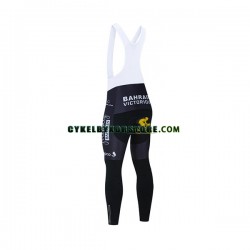 Herr Långa cykelbyxor med hängslen 2021 Team Bahrain Victorious N001