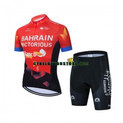 Barn Cykeltröjor och Cykelshorts 2021 Team Bahrain Victorious N001