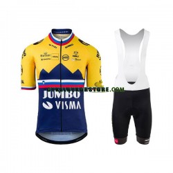 Herr Cykeltröjor och Bib Cykelshorts 2021 Team Jumbo-Visma N002