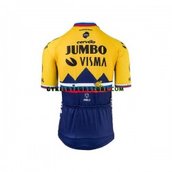 Herr Cykeltröjor Kortärmad 2021 Team Jumbo-Visma N002