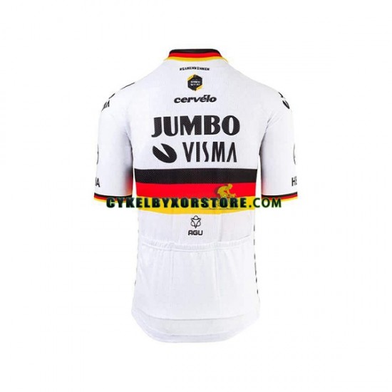 Herr Cykeltröjor och Bib Cykelshorts 2021 Team Jumbo-Visma N003