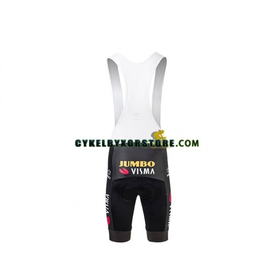 Herr Cykeltröjor och Bib Cykelshorts 2021 Team Jumbo-Visma N003