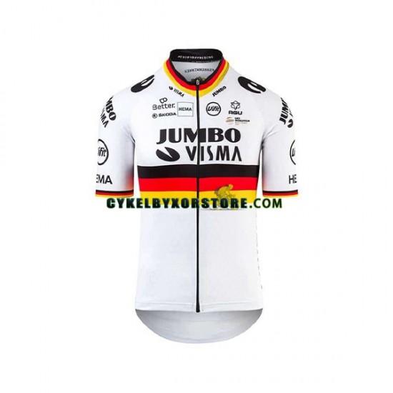 Herr Cykeltröjor Kortärmad 2021 Team Jumbo-Visma N003