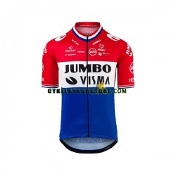 Herr Cykeltröjor och Bib Cykelshorts 2021 Team Jumbo-Visma N004