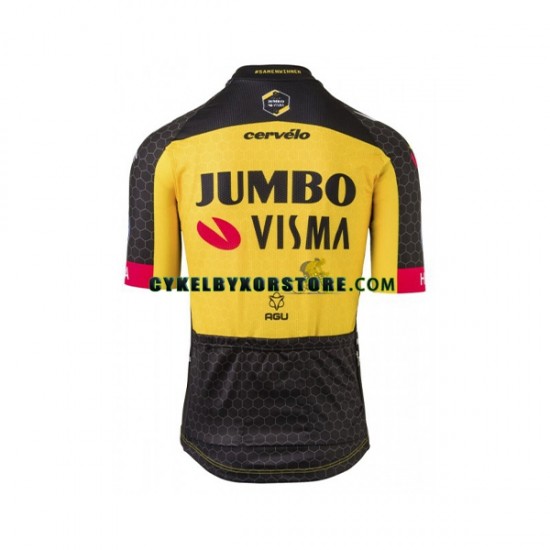 Herr Cykeltröjor Kortärmad 2021 Team Jumbo-Visma N005