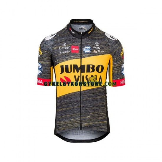 Herr Cykeltröjor Kortärmad 2021 Team Jumbo-Visma N006