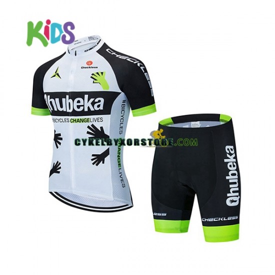 Barn Cykeltröjor och Cykelshorts 2021 Team Qhubeka N001