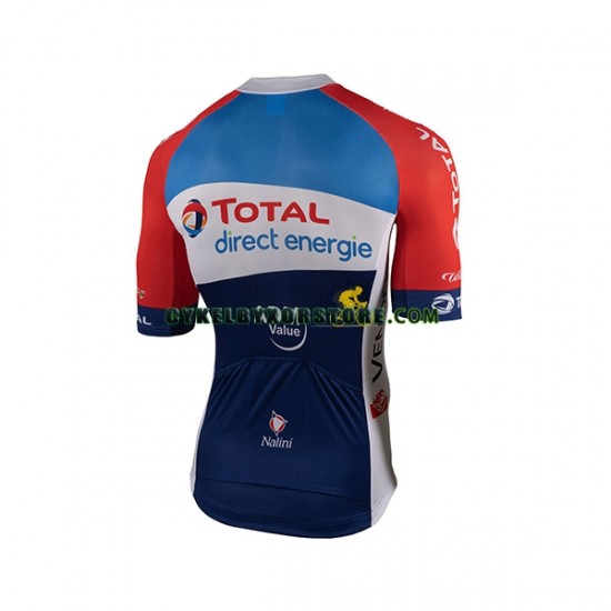 Herr Cykeltröjor Kortärmad 2021 Team TotalEnergies N001