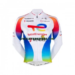 Herr Cykeltröjor Långärmad 2021 Team TotalEnergies N003