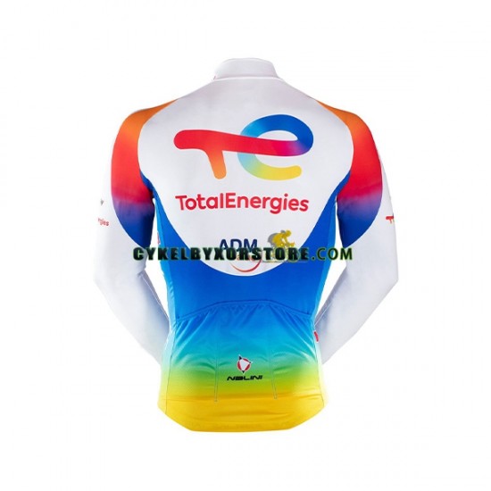 Herr Cykeltröjor Långärmad 2021 Team TotalEnergies N003