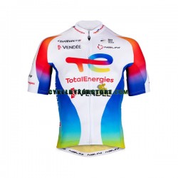 Herr Cykeltröjor Kortärmad 2021 Team TotalEnergies N003