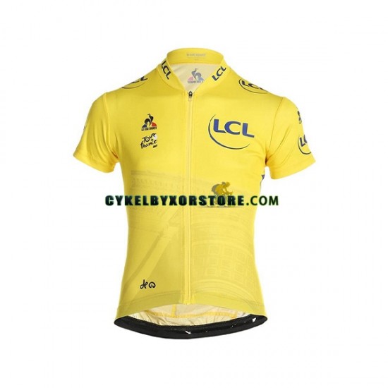 Herr Cykeltröjor Kortärmad 2021 Tour de France N002