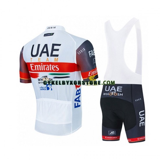 Herr Cykeltröjor och Bib Cykelshorts 2021 UAE Team Emirates N002
