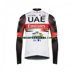 Herr Cykeltröjor Långärmad 2021 UAE Team Emirates N002
