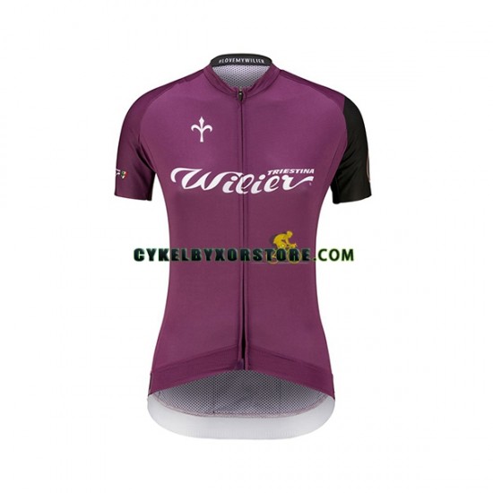 Dam Cykeltröjor Kortärmad 2021 Wilier Club N001
